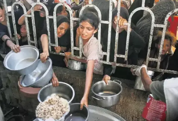 GAZZE'DE AÇLIK ALARMI! Son 48 saatte 33 kişi hayatını kaybetti