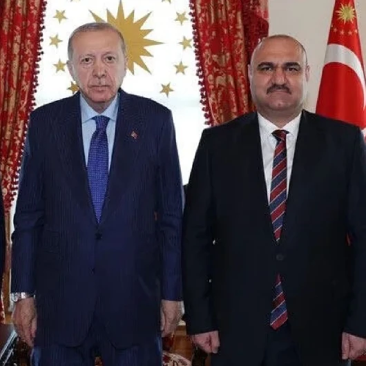Cumhurbaşkanı Erdoğan Kerkük Valisi'ni Kabul Etti
