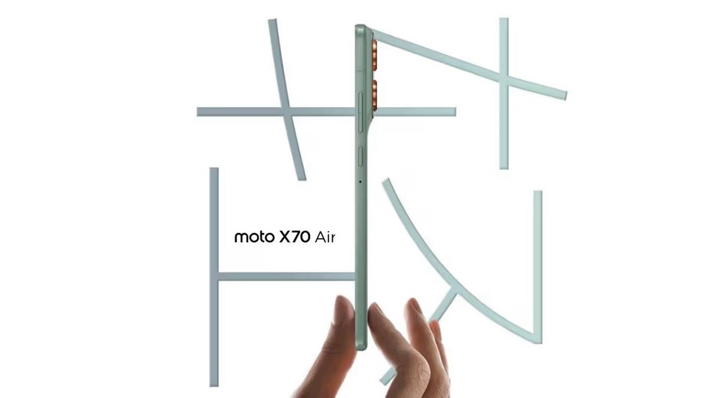 Motorola Moto X70 Air tanıtılmaya başladı: İşte beklenenler