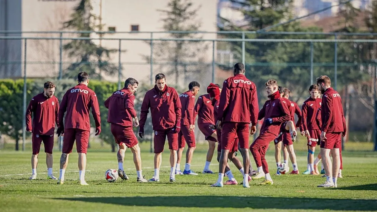 Trabzonspor, Fenerbahçe maçı hazırlıklarını sürdürdü!