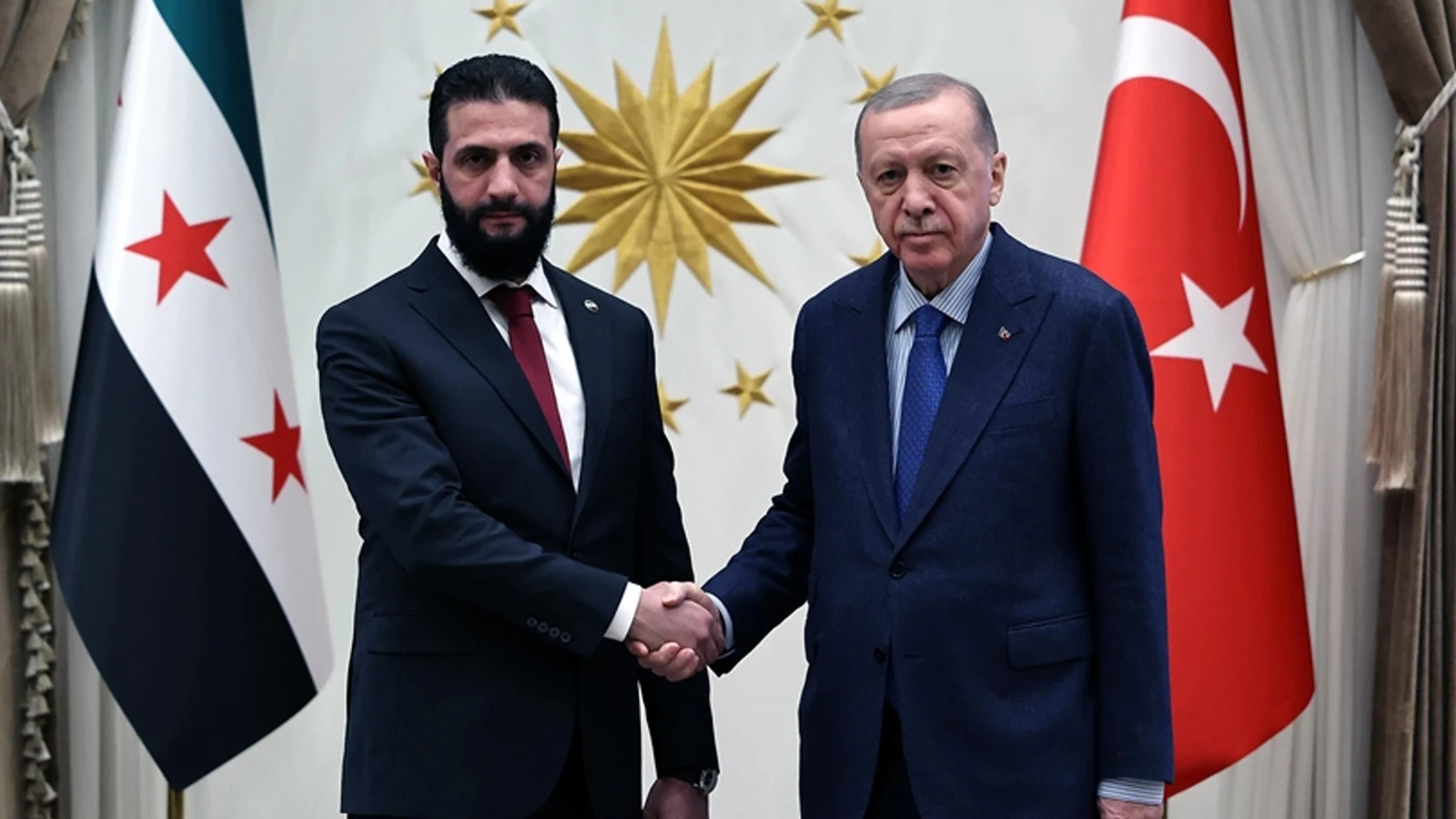 Cumhurbaşkanı Erdoğan, Suriye Cumhurbaşkanı Ahmed Şara ile görüştü