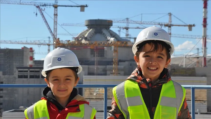 Minik satranç oyuncusunun, Akkuyu NGS sahasını görme hayali gerçekleştirildi