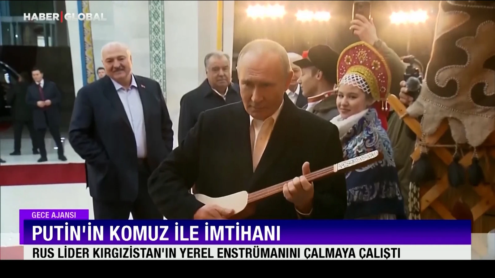 Putin’in komuz ile imtihanı