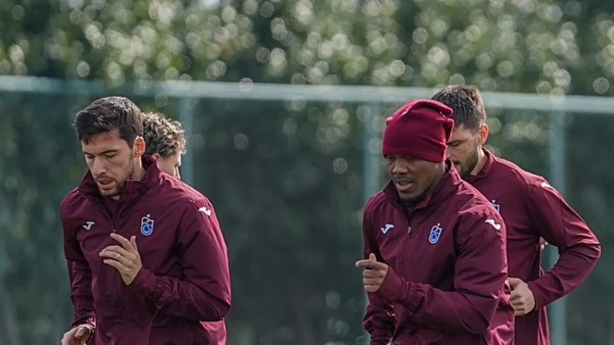 Trabzonspor’da Galatasaray maçı hazırlıkları sürüyor