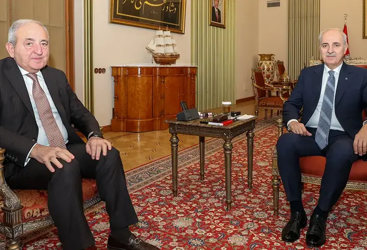 Kurtulmuş, KEİPA Genel Sekreteri Hajiyev’i kabul etti