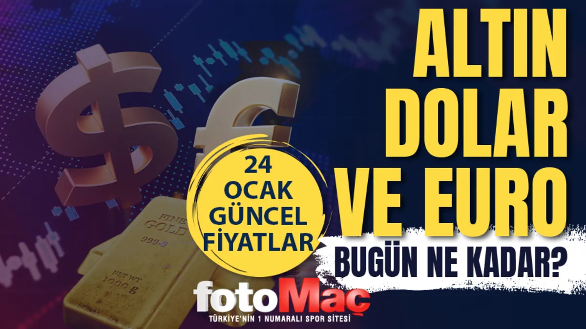 24 Ocak altın fiyatları: Gram, çeyrek ve tam altın bugün ne kadar?