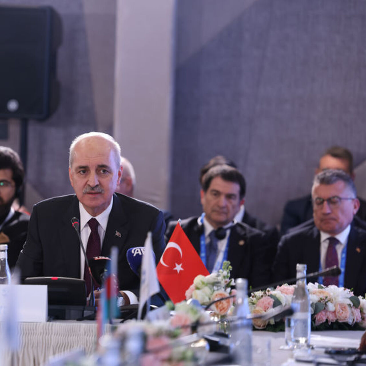 TBMM Başkanı Kurtulmuş'tan Özbekistan'ın başkenti Taşkent'te önemli açıklamalar