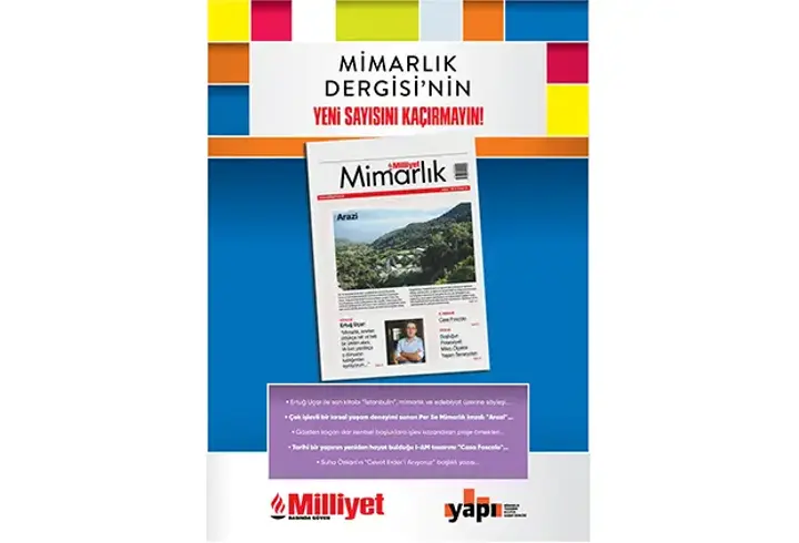 Milliyet Mimarlık Dergisi’nin 56. sayısı bu pazar bayilerde!