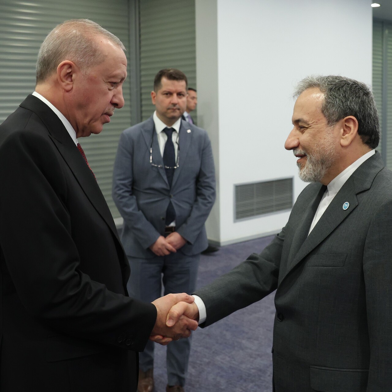 Cumhurbaşkanı Erdoğan, İran Dışişleri Bakanı'yla görüştü