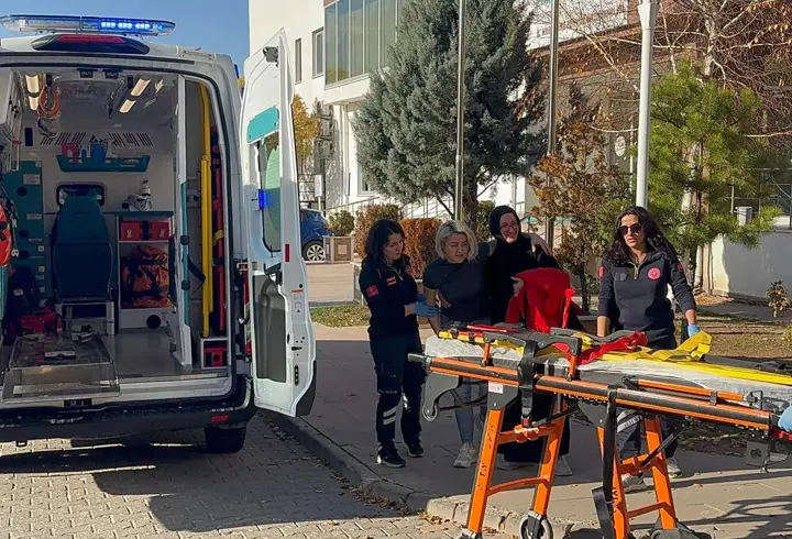 Eskişehir İl Ambulans Servisi Başhekimliğinde yangın tatbikatı yapıldı