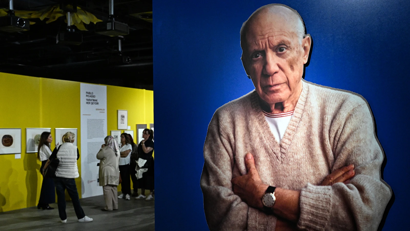 "Pablo Picasso: Yaratılış Her Şeydir" sergisi sürüyor