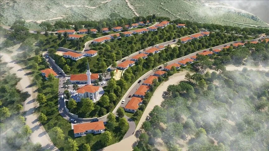 Orman yangınlarında ağır hasar gören İzmir ve Bilecik'te 350 konut yapılacak
