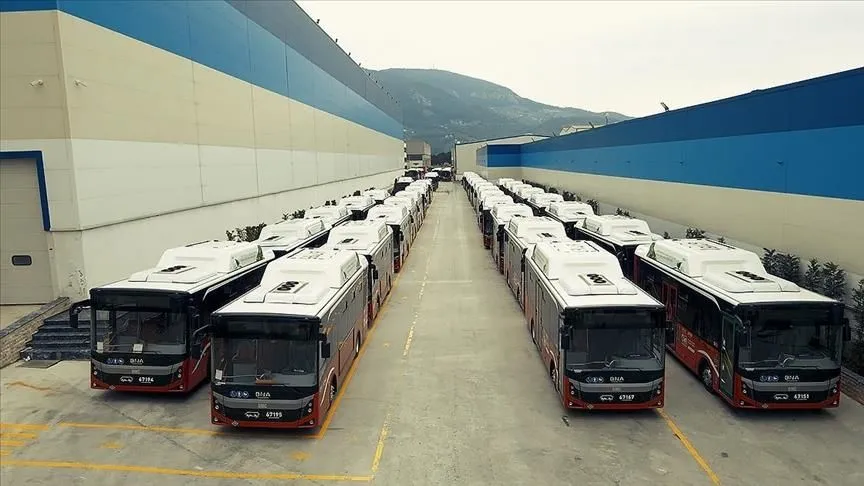 Otobüs, minibüs ve midibüs ihracatından 9 ayda 2,3 milyar doları aşkın gelir