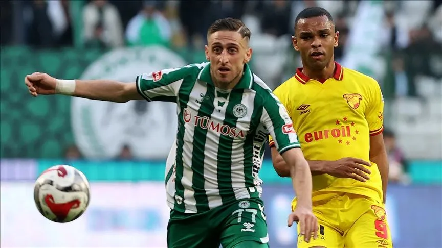 TÜMOSAN Konyaspor ile Göztepe berabere kaldı