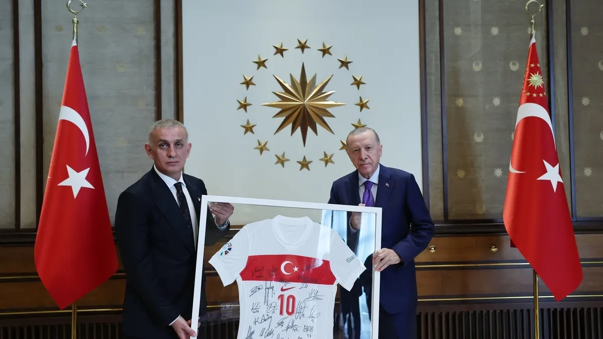 TFF Başkan Erdoğan'ın doğum gününü kutladı