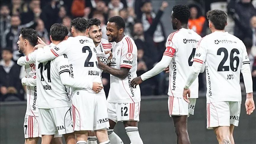 Beşiktaş kupada grup lideri olarak çeyrek finale yükseldi