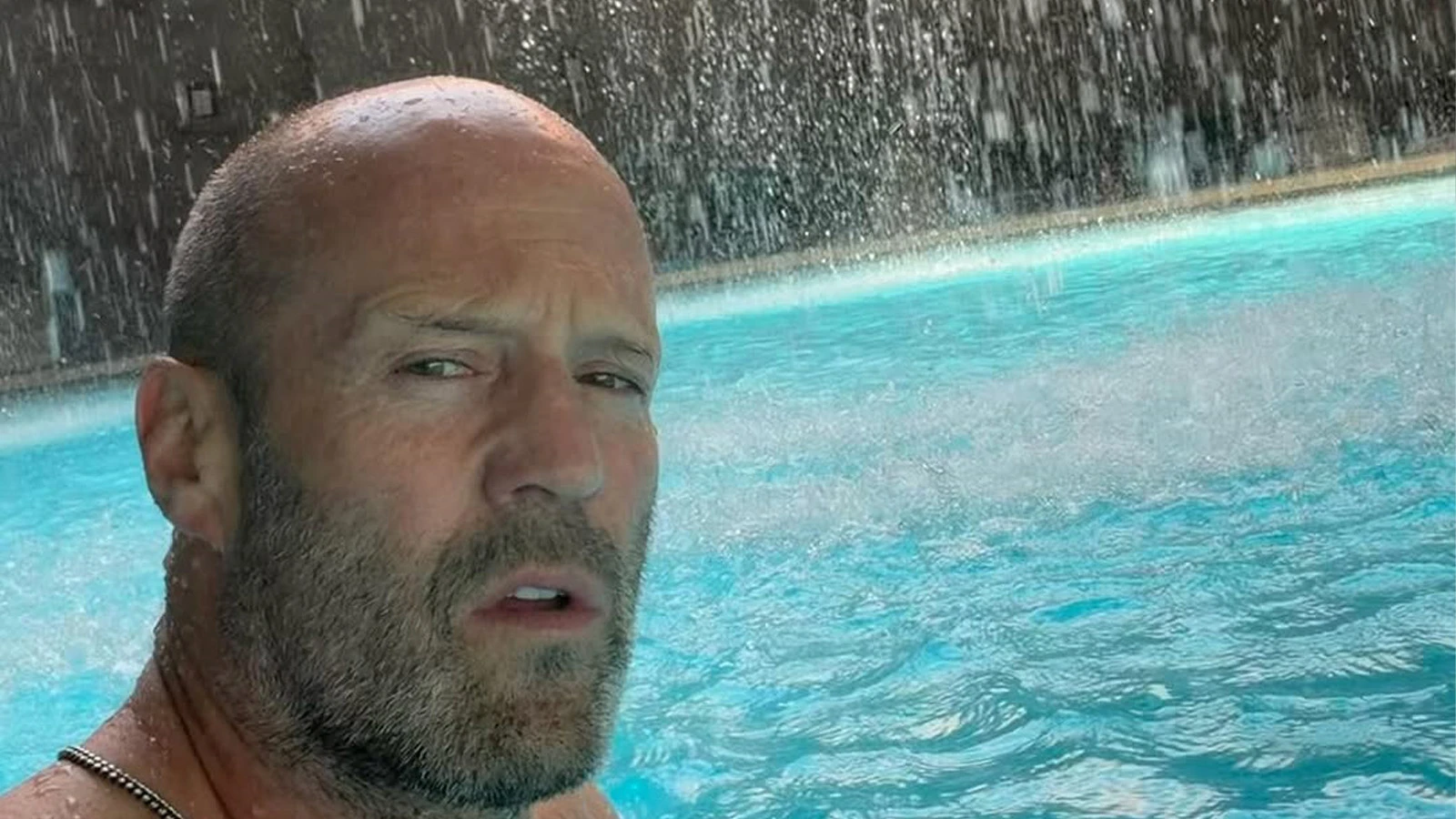 İngiliz aktör Jason Statham, Antalya'da tatil yapıyor