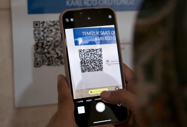 Hastanelerde 'QR Kod Temizlik Uygulaması' yaygınlaştırılıyor