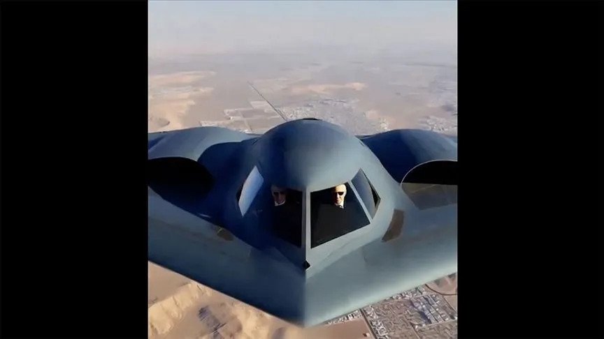 İsrail'den İran'a B-2 bombardıman uçaklı animasyonla gönderme