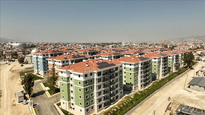 Hatay'daki 500 Evler bölgesinde 576 konutun yapımı tamamlandı