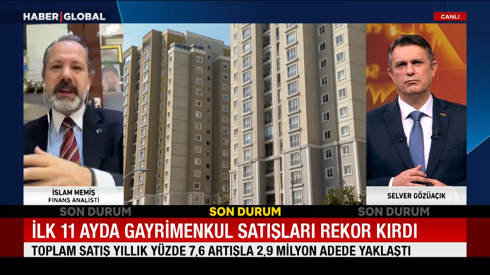 İlk 11 ayda gayrimenkul satışları rekor kırdı