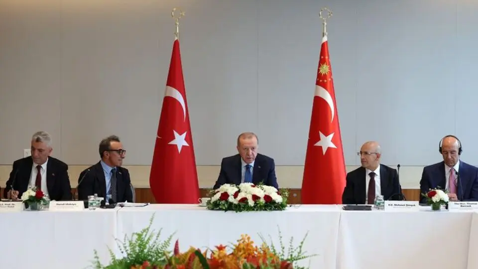 Cumhurbaşkanı Erdoğan, ABD'li üst düzey şirket yöneticileriyle görüştü