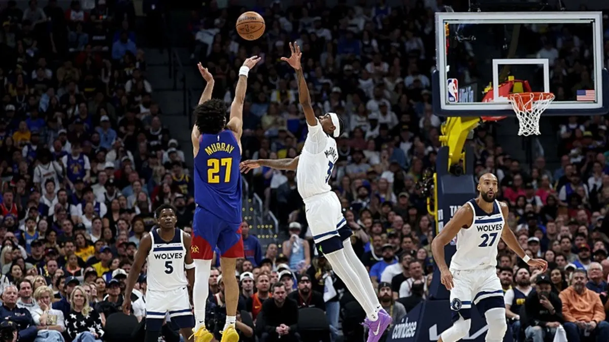 NBA play-off'larında Timberwolves, Nuggets karşısında seriyi eşitledi