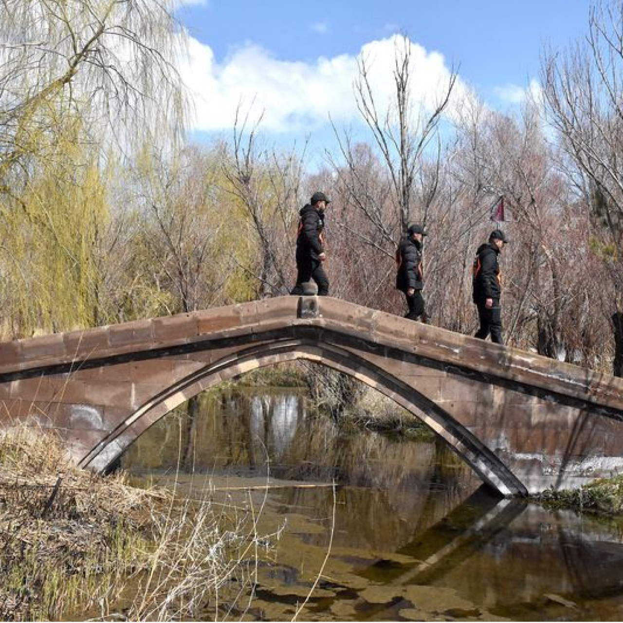 Van'da turistlerin güvenliği için sahadalar