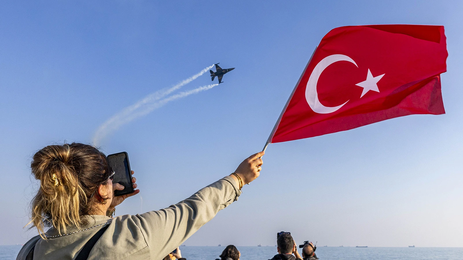 SOLOTÜRK ve Türk Yıldızları'ndan Samsun'da prova uçuşu