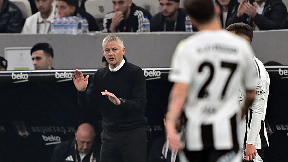 Beşiktaş Teknik Direktörü Ole Gunnar Solskjaer: Gurur duyuyorum