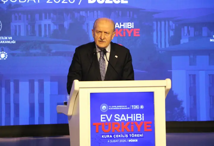 Düzce’de yapılacak 2 bin 470 sosyal konutun kurası törenle çekildi
