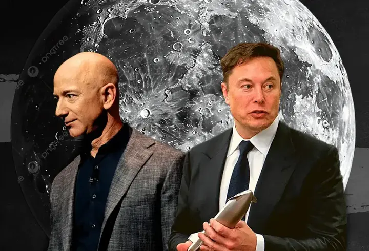 Elon Musk mı, Jeff Bezos mu? Milyarderlerin yeni hedefi: Ay