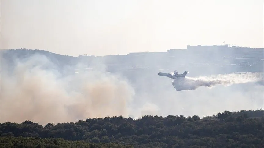 Kocaeli ve. Kastamonu'da ormanlık alanda çıkan yangınlara müdahale ediliyor