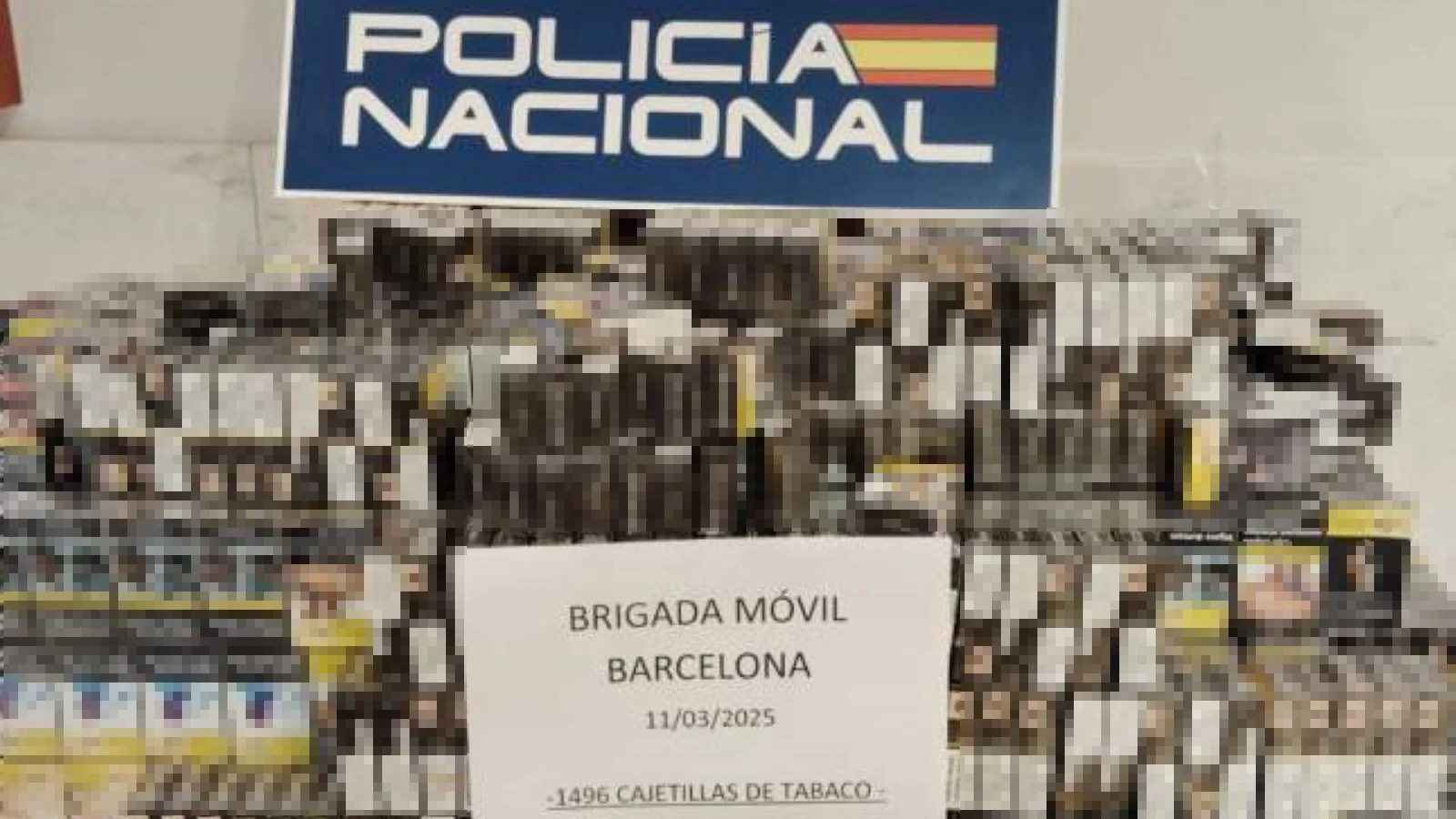 Barcelona'da iki Rumen bin 439 paket Türk sigarasıyla yakalandı