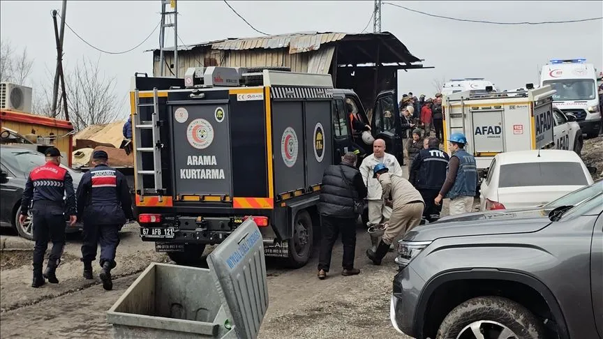 Zonguldak'ta özel maden ocağındaki göçükte mahsur kalan 3 işçiden biri kurtarıldı