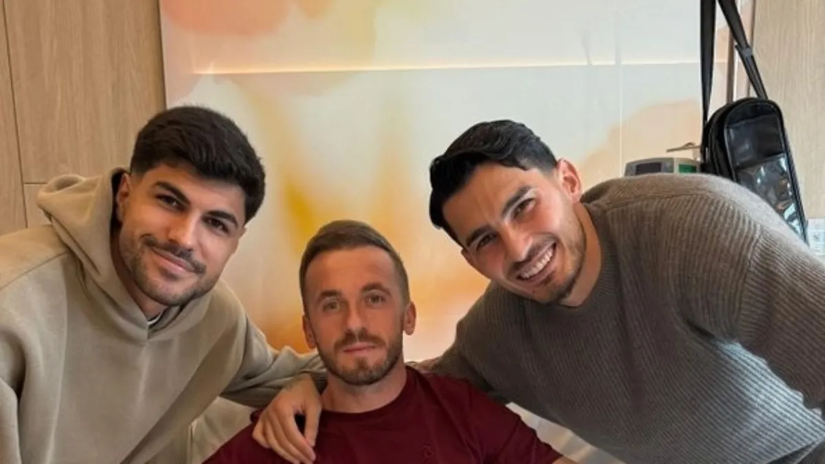 Uğurcan Çakır ve Eren Elmalı'dan Edin Visca'ya ziyaret
