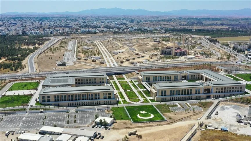 KKTC Cumhurbaşkanlığı Yerleşkesi açılış için gün sayıyor