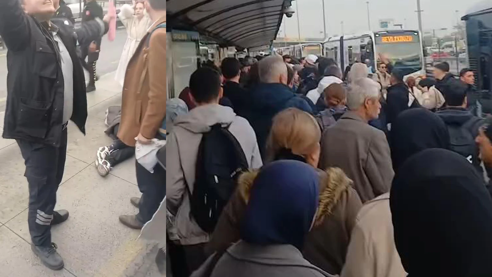 İstanbul'da feci olay: Bayılan çocuk metrobüsün altında kaldı