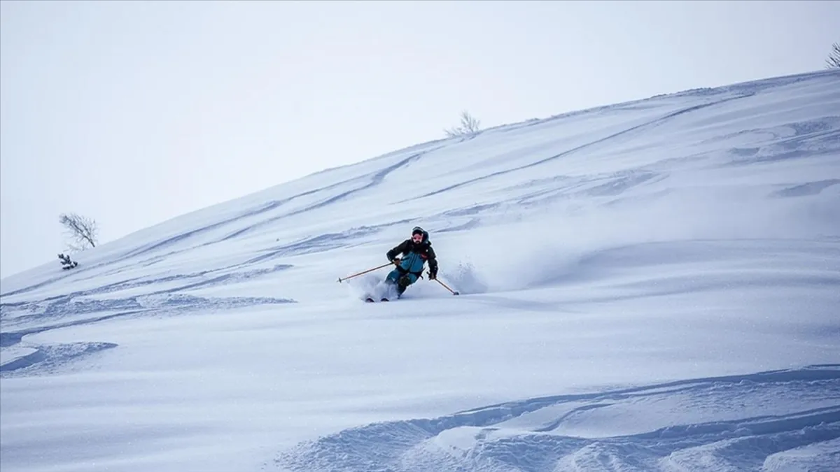 Kaçkar Dağları'nda "heliski" heyecanı sona erdi!