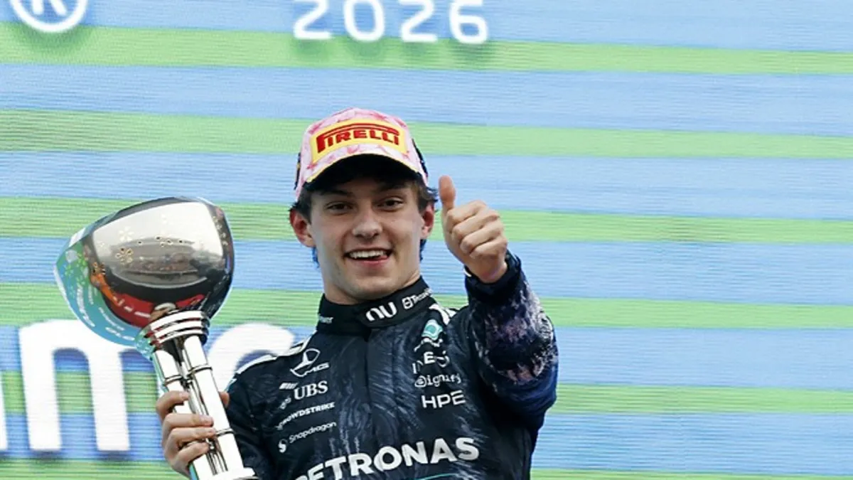 Formula 1'de sezonun üçüncü etabı Japonya Grand Prix'sini Kimi Antonelli kazandı