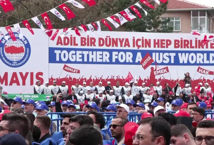 1 Mayıs Emek ve Dayanışma Günü Ankara’da 4 farklı noktada kutlandı
