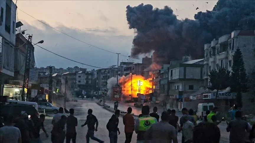 İsrail savaş uçakları, Lübnan’ın güneyini bir dizi saldırıyla hedef aldı