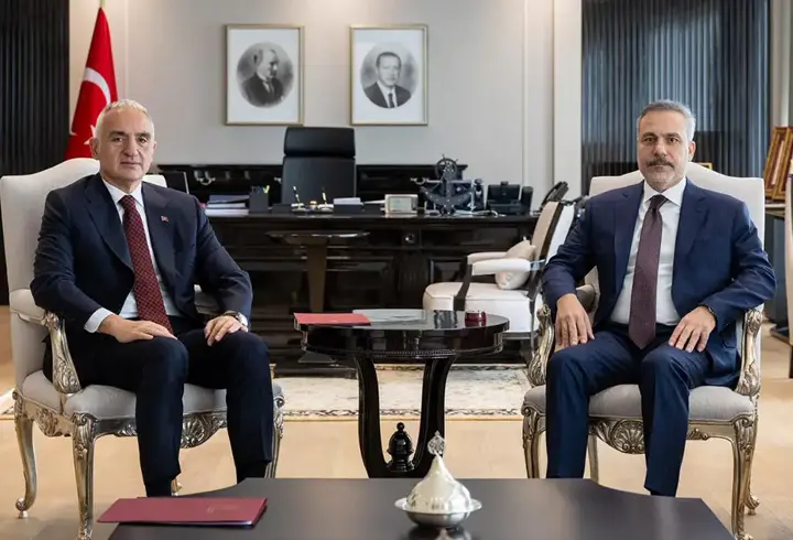 Bakanlar Fidan ve Bakan Ersoy bir araya geldi