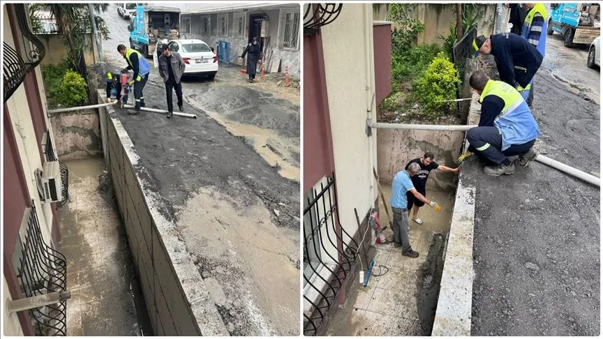 İstanbul'da aralıklarla düşen yağış hayatı olumsuz etkiliyor