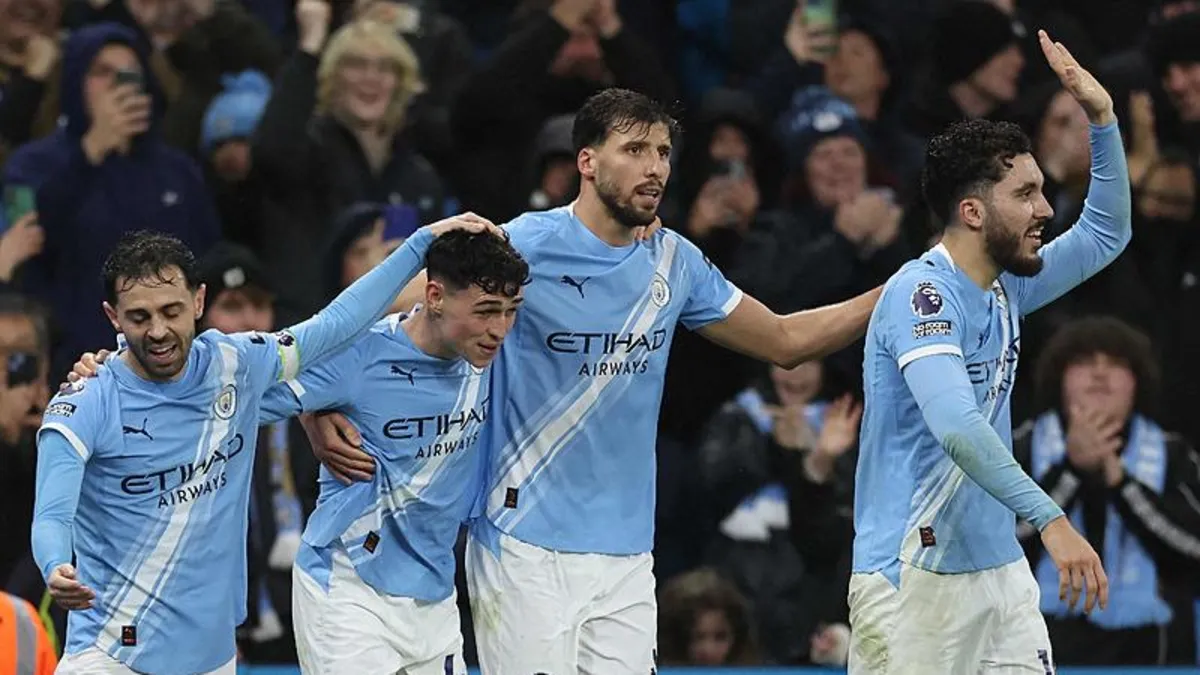 Manchester City Sunderland'i 3 golle geçti!