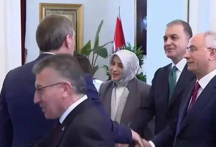 DEM Parti heyeti, AK Parti'yi ziyareti sona erdi