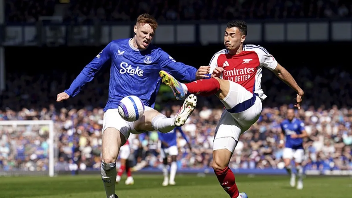 Everton 1-1 Arsenal (MAÇ SONUCU ÖZET) | İngiltere Premier Lig