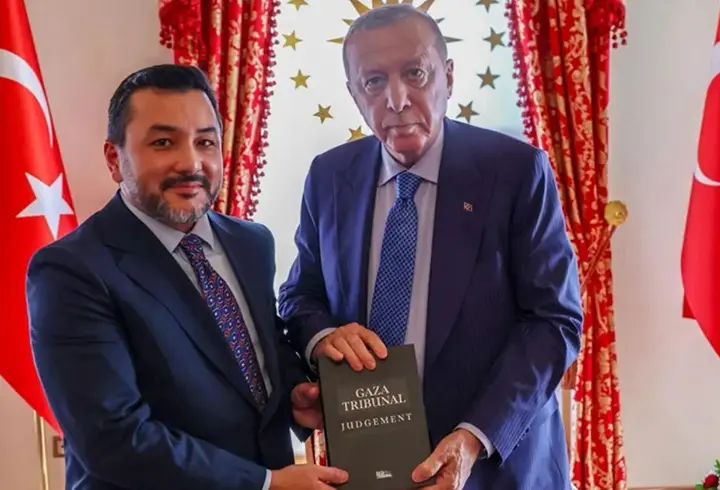 "Gazze Mahkemesi Nihai Kararı" Cumhurbaşkanı Erdoğan'a sunuldu