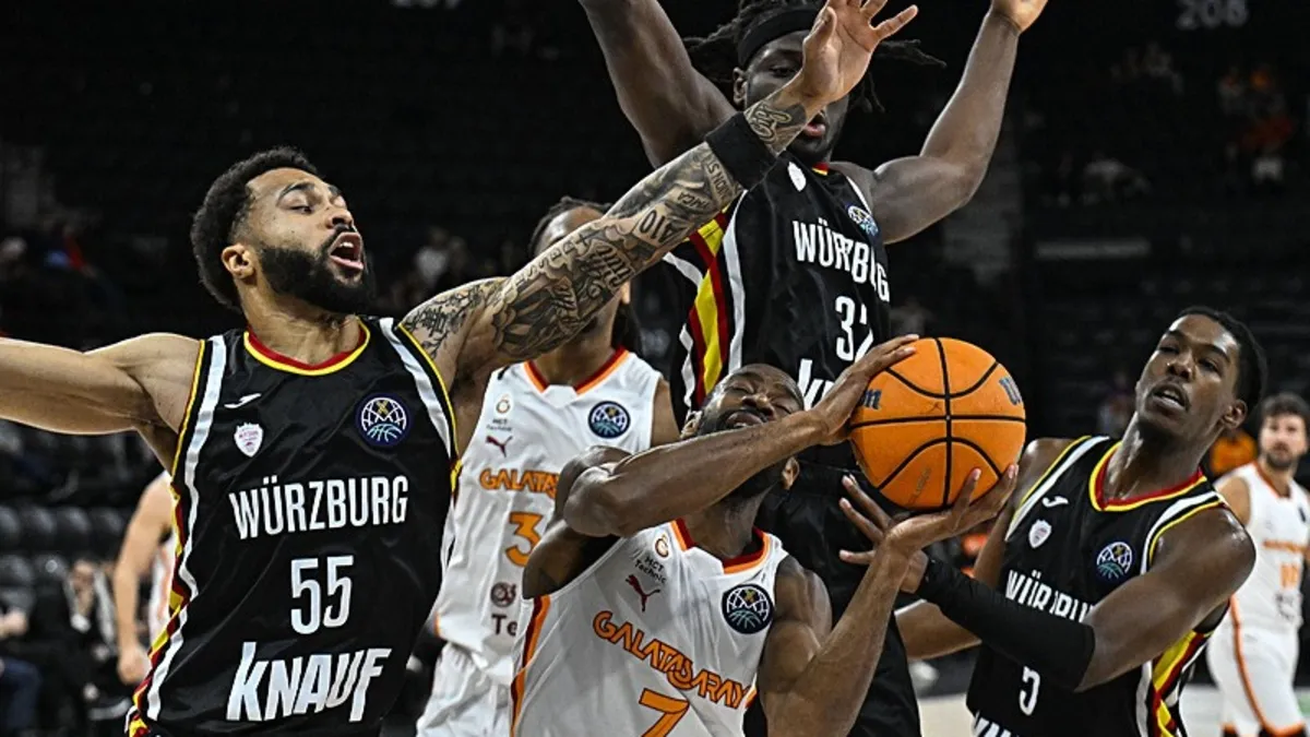 Galatasaray MCT Technic: 89 - Würzburg Baskets: 83 (MAÇ SONUCU ÖZET)