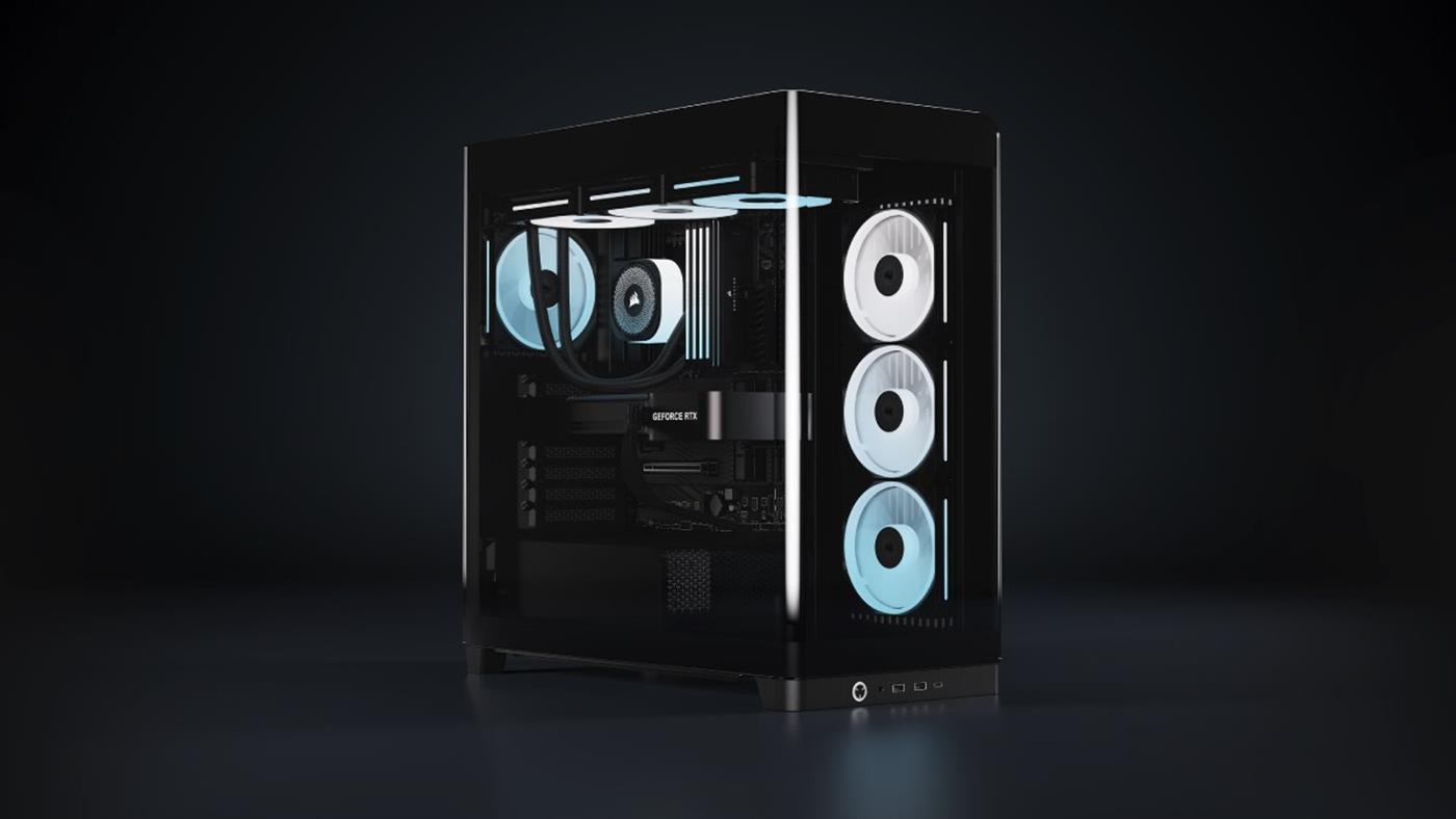 Corsair, panoramik cam tasarımlı PC kasasını tanıttı: FRAME 4500x